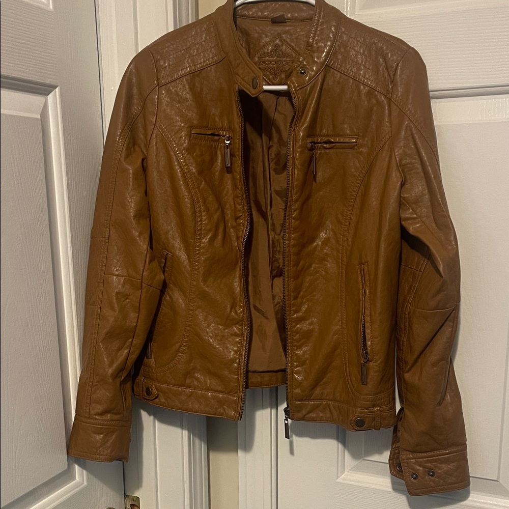 Women’s Brown Leather Jacket